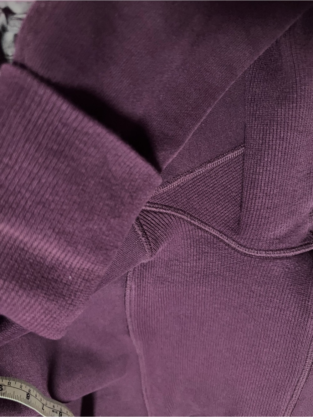 Purple Lululemon Scuba Stretch Lined Hood Zip-Up Hoodie Size 6 - Picture 8 of 8